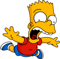 Bart Simpson Falling