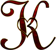 Valentine Capital Letter K