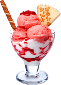 Strawberry Parfait Ice Cream