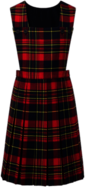 Red Tartan Pinafore
