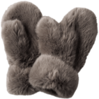 Faux Fur Mittens Oliver Bonas