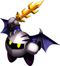 Kirby Meta Knight Ready To Strike Sword