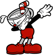 Cuphead Performing Dab