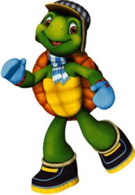 Franklin In Winter Clothes