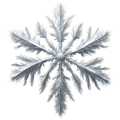 Feathered Snowflake