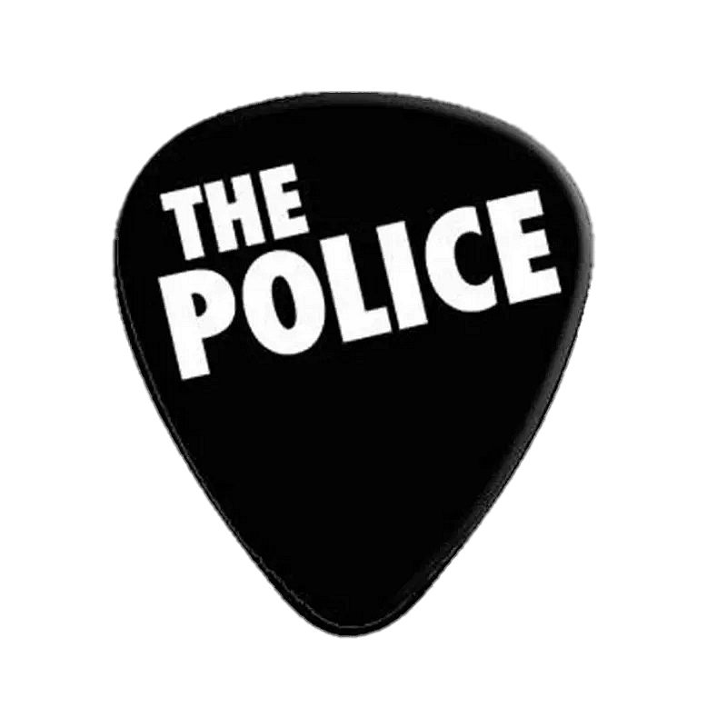 The Police Guitar Pick 