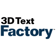 3D Text Factory