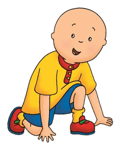 Caillou Ready To Sprint