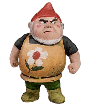 Tybalt Gnome Looking Angry