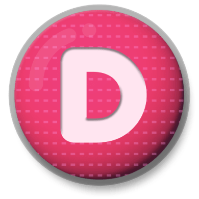 Letter D Roundlet