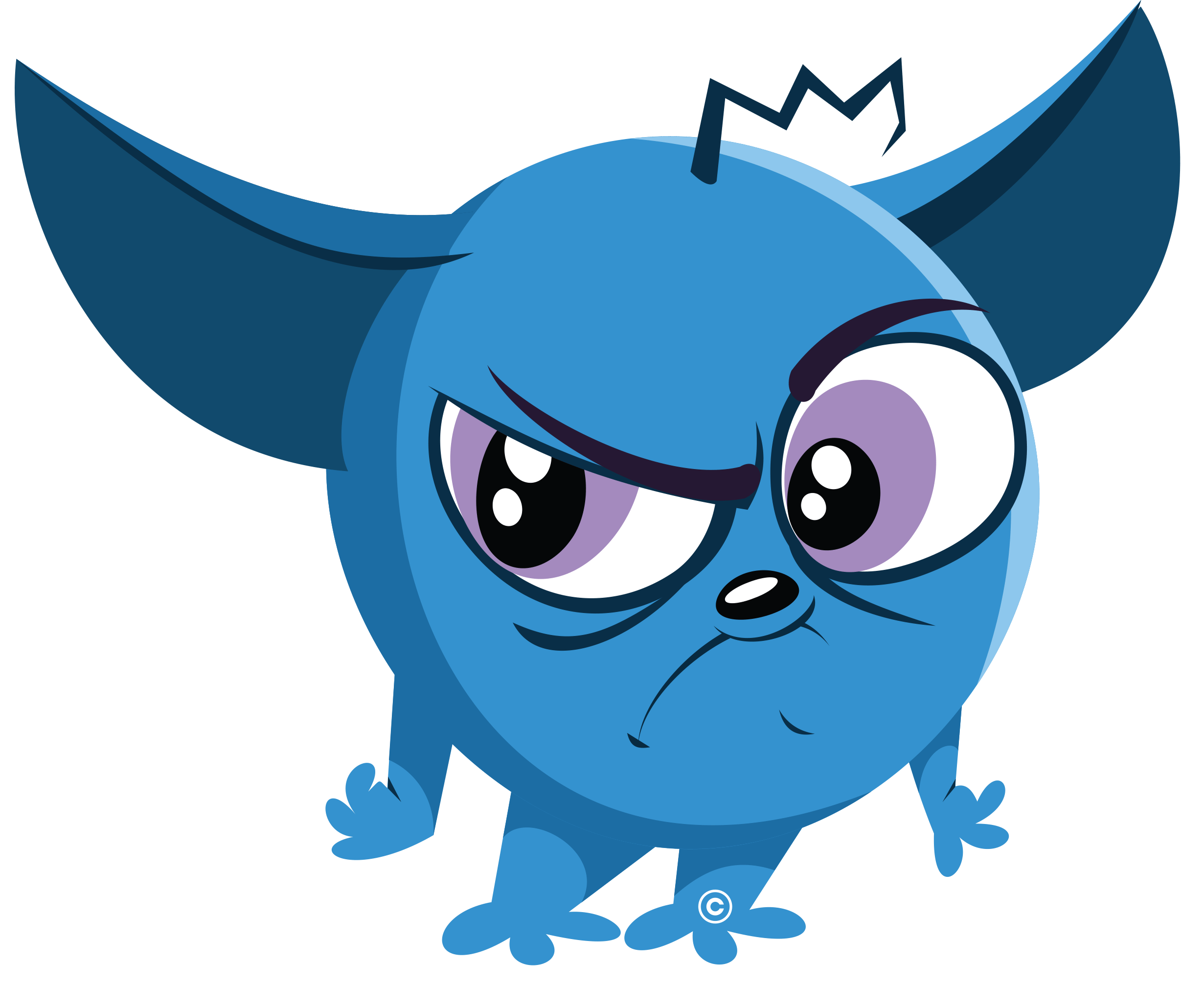 Nutri Ventures Angry Blue Guga