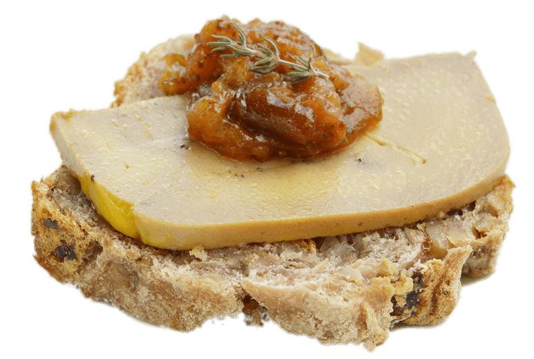 Foie Gras on A Slice Of Bread
