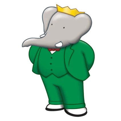 Proud Babar King Of the Elephants