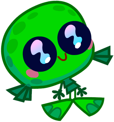 Marsha the Boggy Swampling Looking Up