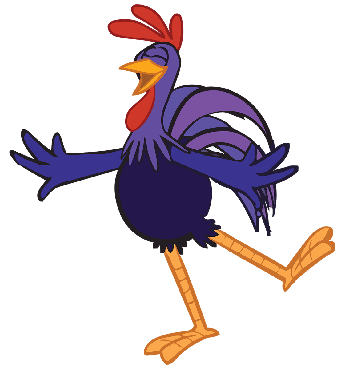 Rooster Tororo Dancing