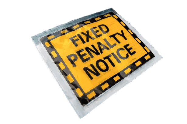 Parking Ticket on Car Window