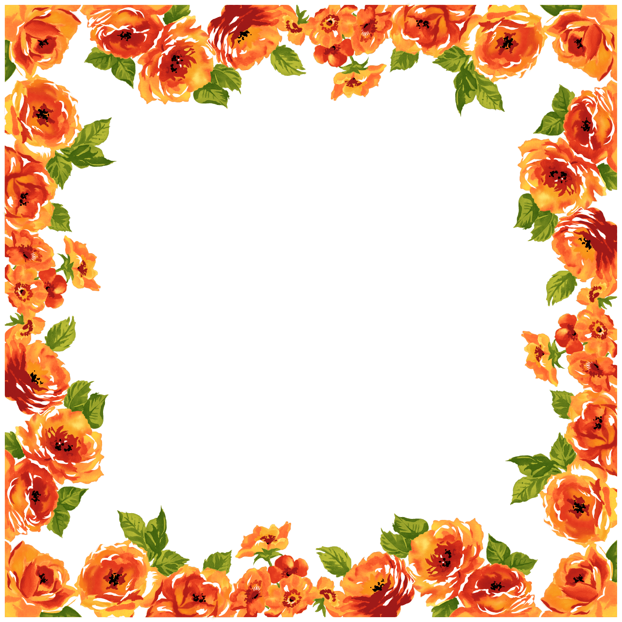 Deco Frame Flowers