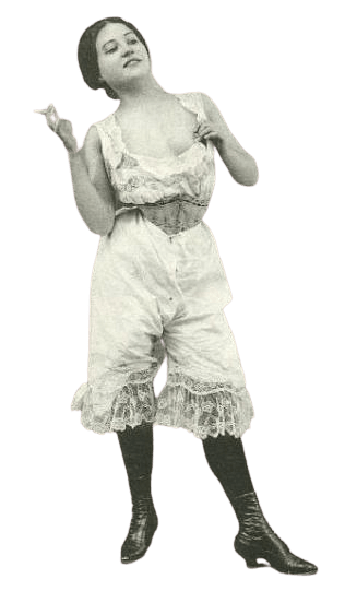 Victorian Woman Underwear