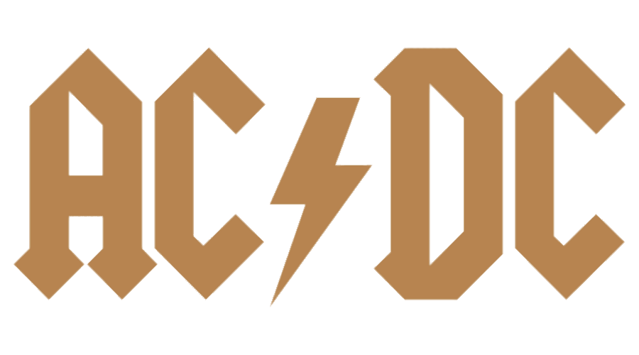 ACDC Logo Gold