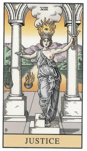 Tarot Card Justice