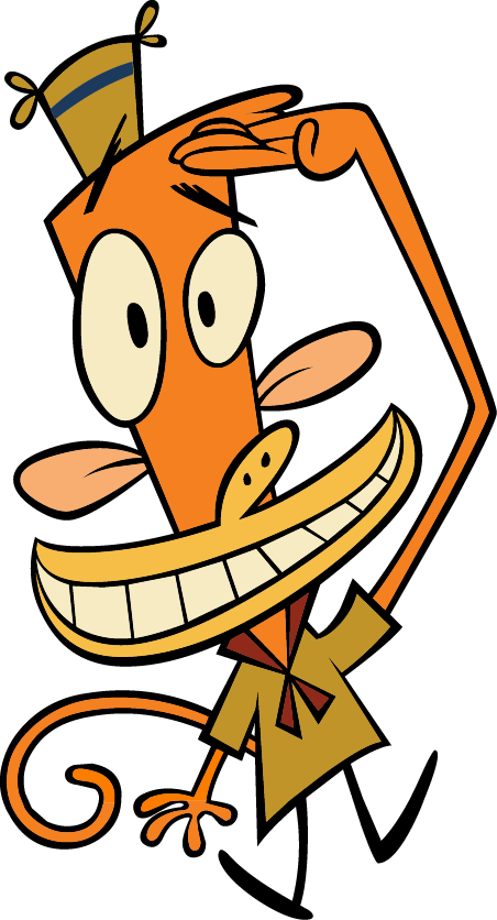 Camp Lazlo the Monkey Saluting