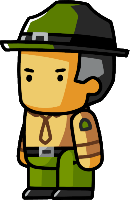 Scribblenauts Sergent