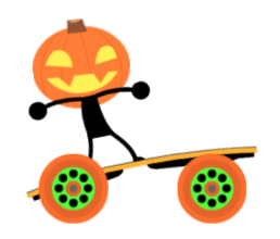 Hoverboard Pumpkin Kart