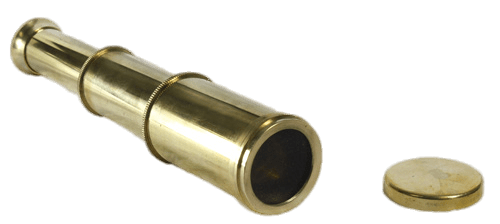 Brass Telescope and Cover