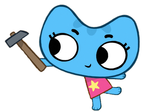 Kate Holding A Hammer