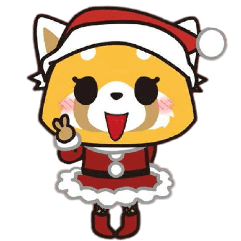 Retsuko In Christmas Outfit
