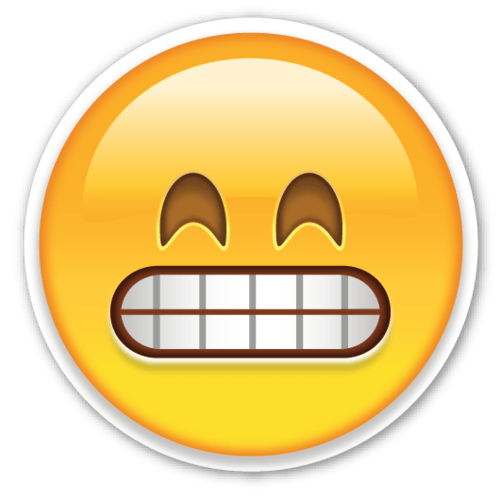 Emoticon Grinning