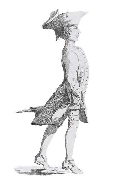 Louis-Joseph le Lorrain Man Drawing 18th Century