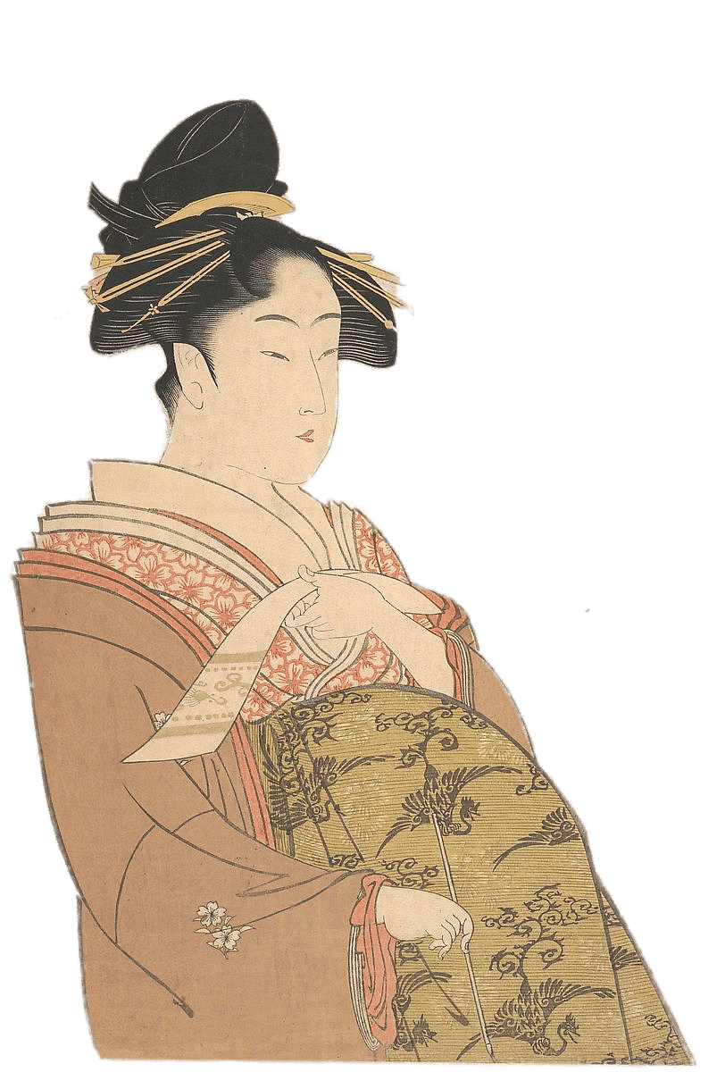The Courtesan Hanaōgi of the Ōgiya Brothel