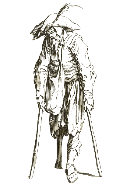 Beggar On Crutches