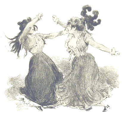 Victorian Women Fighting