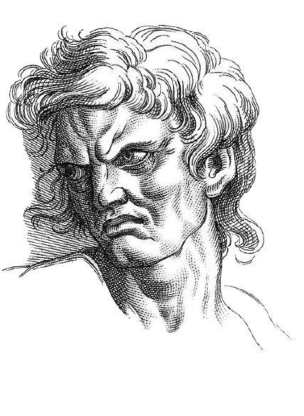 Angry Face Hatred or Jealousy