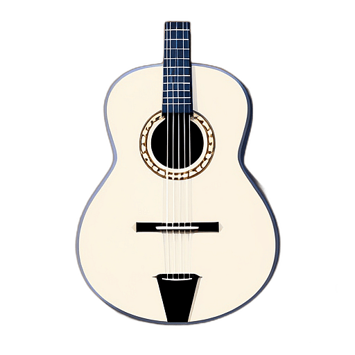 Low poly bouzouki app icon
