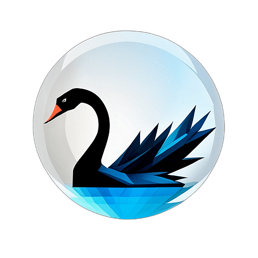 Black Swan, Fairytale Character - Circle App Icon | Fan Art