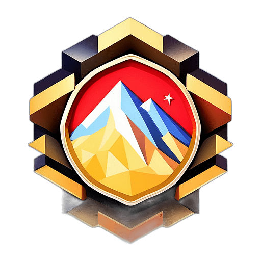 Augmented Reality, Minimalist App Icon - Circle Icon Bevel Border