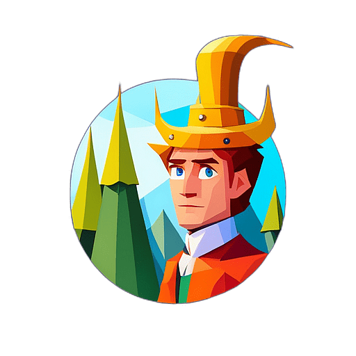 Rumpelstiltskin, Fairytale Character - Circle App Icon | Fan Art