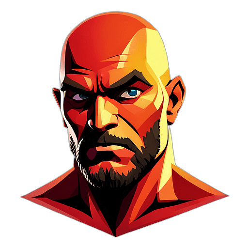 Drax The Destroyer Character - App Icon - Fan Art
