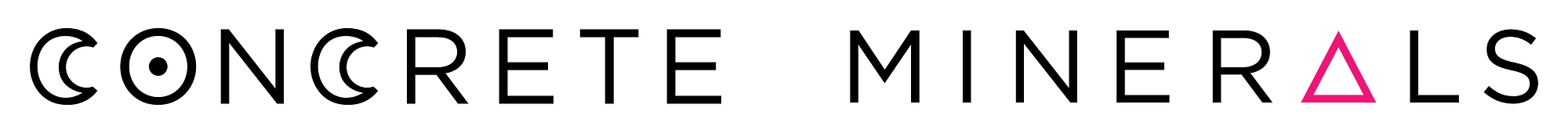 Concrete Minerals logo horizontal