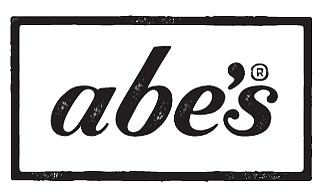 Abe's logo banner