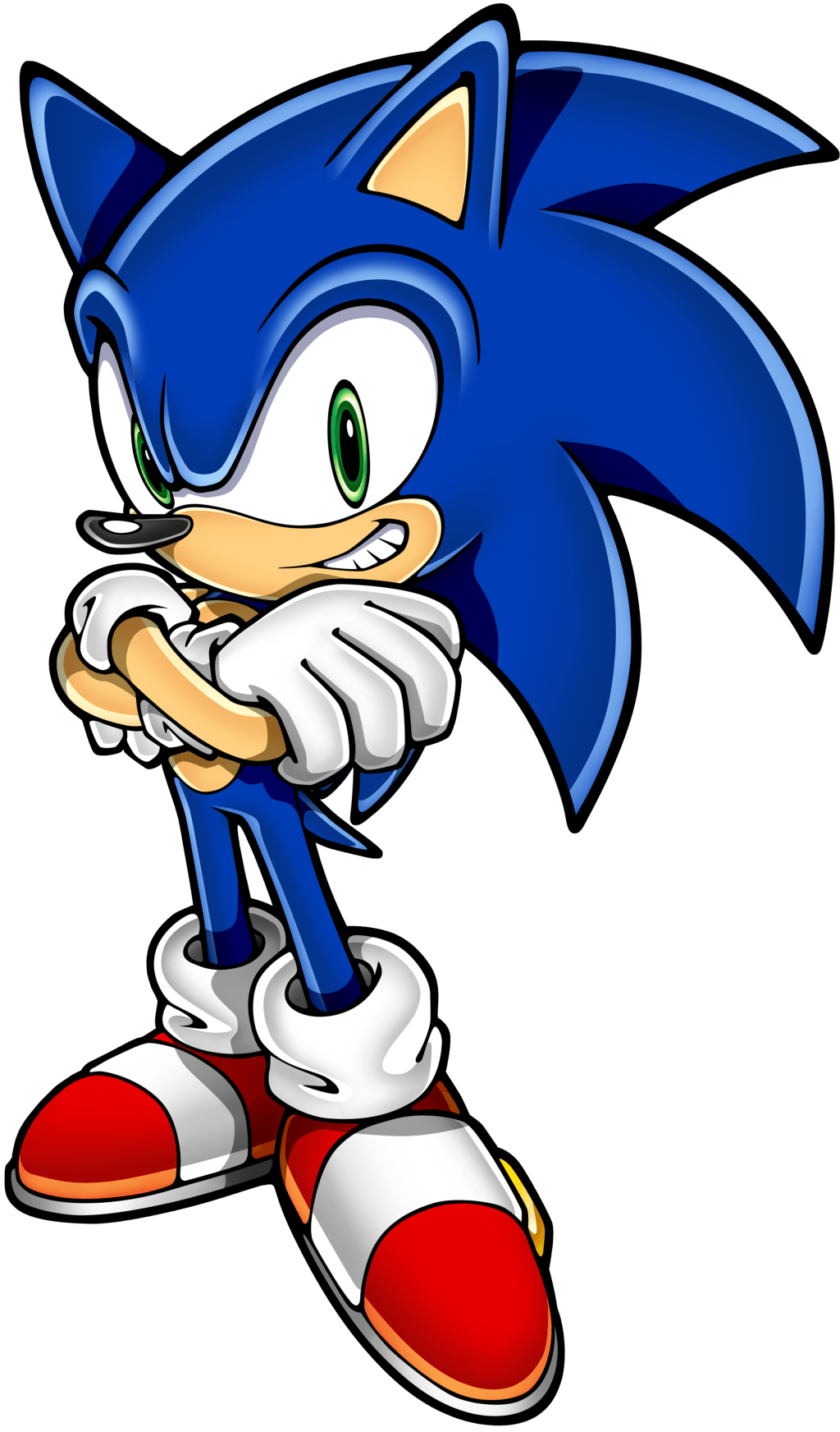 Sonic Hedgehog Standing Blue