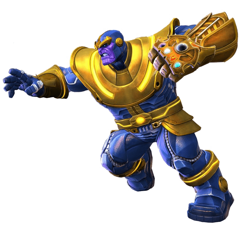 Marvel Thanos Running