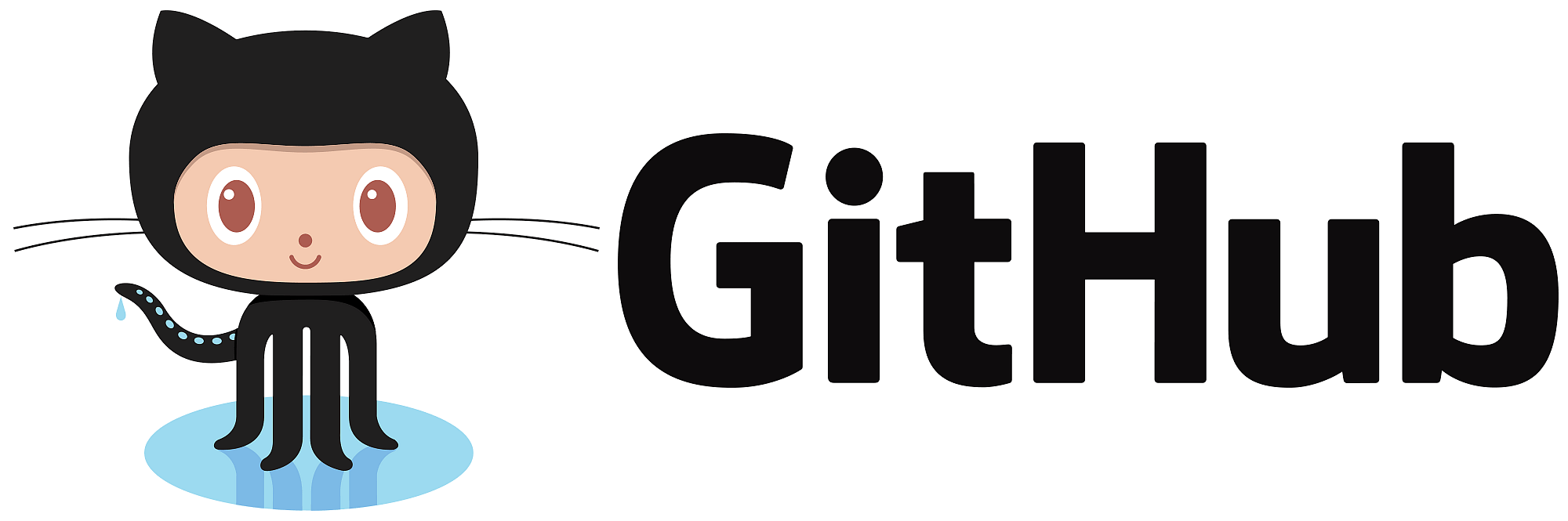 GitHub logo landscape