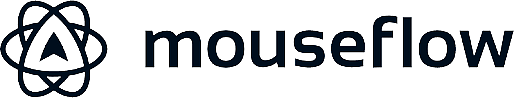 Mouseflow black logo landscape