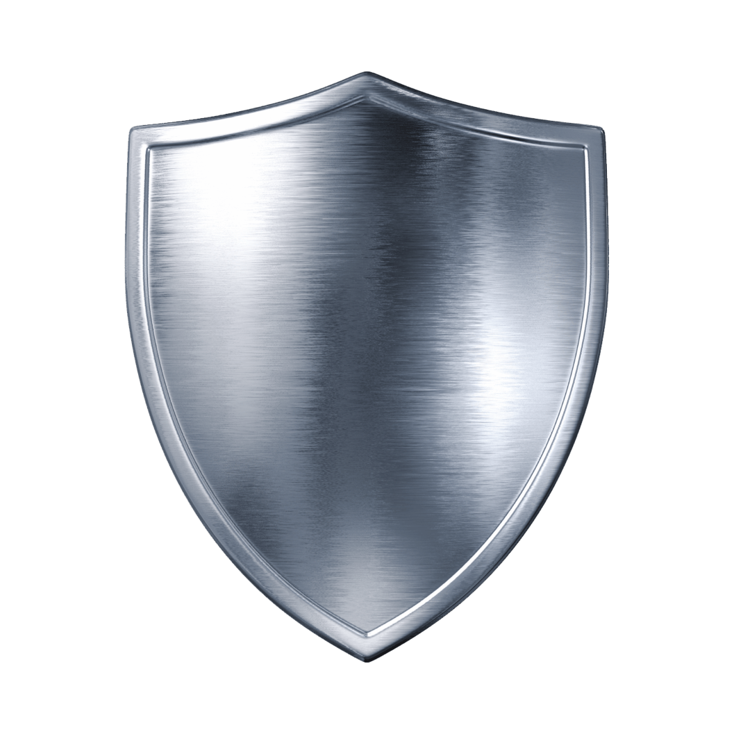 Plain Silver Shield
