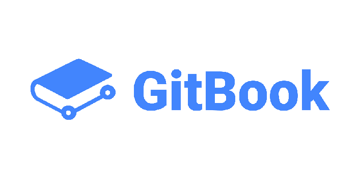 GitBook logo blue