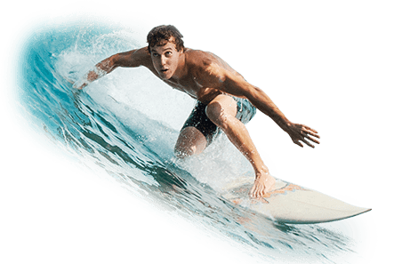 Surfer On Wave